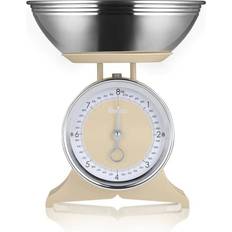 Swan Retro Mechanical Kitchen Scale Cream