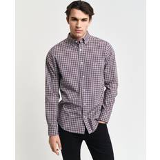 Gant Women Shirts Gant Shirt Poplin Checks Red