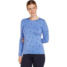 Icebreaker Maglie Termiche Icebreaker Merino Oasis Ski Day Long Sleeve Base Layer