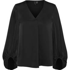 Leder Blusen Vero Moda Vmlovie Top