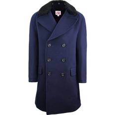 Unisex - Wool Coats Lacoste lve wool mens navy blazer jacket