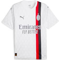 Soccer Uniform Sets Puma Men's Soccer A.C. Milan 23/24 Away Jersey Lightweight Breathable Fabric, Official Team Crest, Classic Design (as1, Alpha, x_l, Regular, Regular)