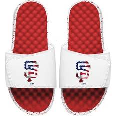 Islide Youth White/Red San Francisco Giants Americana Slide Sandals