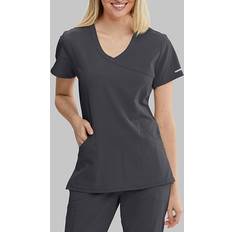 Skechers Work Wear Skechers Female V Neck Scrub Top Pewter XS