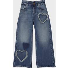 GOLDEN GOOSE Kids Color Jeans - Blue