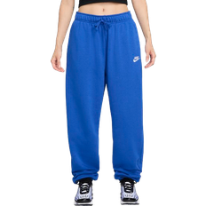 Nike Sportswear Club Fleece Women's Mid-Rise Oversized Sweatpants - Game Royal/White