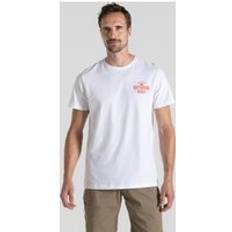 Craghoppers T-shirts Craghoppers Men's Lucent Short Sleeved T-Shirt Optic White Hike