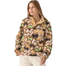 Patagonia Synchilla Lightweight Snap-T Fleece Pullover Women's Currents/Natural