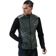 Lyle & Scott Västar Lyle & Scott Brandon Chevron Gilet Green, Male, Kläder, jackor, Grön