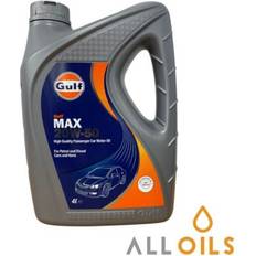 Gulf Motoroljor Gulf Max 20w50 Premium Turbocharged Car Api SL 4 Litres Motor Oil 4L
