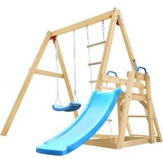 Swing Set with Slide