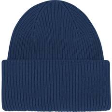 Colorful Standard Huer Colorful Standard Merino Wool Hat Marine Blue