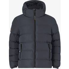 Superdry Herre Overtøj Superdry JAKKE HOODED SPORTS PUFFER Sort