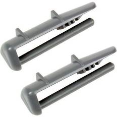 White Goods Accessories Beko dw600 dwd4310s dishwasher basket rear runner rail cap clip x 2