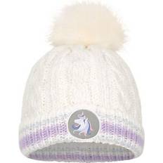 White Beanies Children's Clothing Mountain warehouse Childrens/Kids Unicorn Pom Pom Beanie White ONE