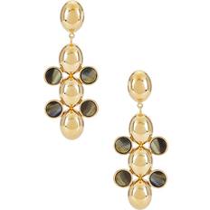 Verde Pendientes Isabel Marant Varana Earrings in Metallic Gold