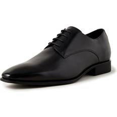 Low Shoes Geox Men's High Life Full Grain Leather Oxford Dress Shoes Black