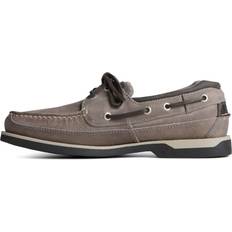 Grey - Men Boat Shoes Sperry Men's Mako 2-Eye Boat Shoe, Grey