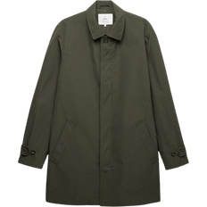 Rak Kappor & Rockar Bläck Miles All-Weather Coat - Dark Olive/Finns/Lager