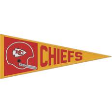 Kansas City Chiefs Sports Fan Products WinCraft Kansas City Chiefs 13" x 32" Retro Logo Pennant