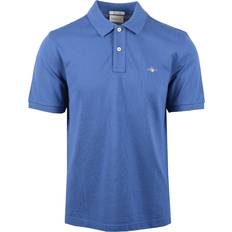 Gant Shield Pique Polo T Shirt Blue