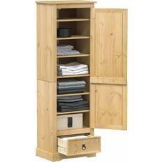 Møbler vidaXL Corona Brown Garderobeskab 55x170cm