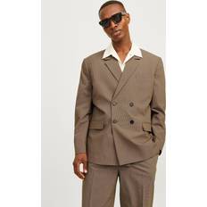 Bruna - Herr Kostymer Jack & Jones Jprbushwick Avslappnad Kavaj Brun
