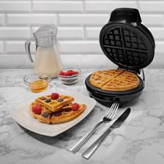 Waffle Makers Schallen Waffle Maker Machine Adjustable Temperature Control