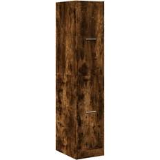 Møbler vidaXL Apotekerskab 30 x 41 x 144.5 cm Konstrueret Træ Røget Egetræsfarve Skænk