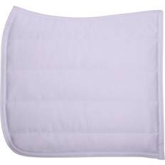 Équitation QHP Sattelunterlage Puff Pad Anatomic Blanc