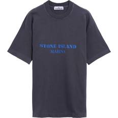 Stone Island Camisetas Stone Island Marina Old Effect Logo T-Shirt - Gris