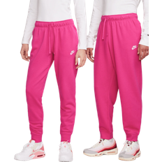 Nike Sportswear Club Mid Rise Joggers Women's - Fireberry/White