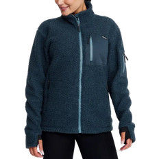 RevolutionRace Overtøj RevolutionRace Bigfoot Pile Fleece Women - Moonlit Ocean