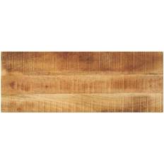 Holz Tischbeine vidaXL Tischplatte 70x40x2,5 cm Rechteckig Raues Massivholz Mango Tischbein