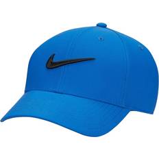 Resirkulert materiale Capser NIKE Dri-FIT Club Structured Swoosh Cap - Game Royal/Black