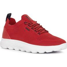 Geox u spherica knitted text sporty lace-up sneakers half shoes men