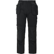 Mens Reinforced Cargo Trousers - Black