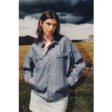 Stutterheim Jackor Stutterheim Women’s Lee x Storm Rider Jacket Ash Blue