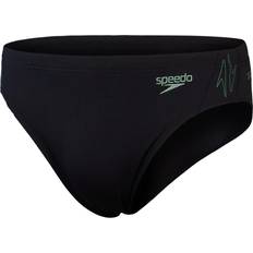 Underwear Speedo Men's HyperBoom Splice Brief Black/Green