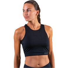 Cheap Tank Tops BLACC Yin Crop Top Yoga Sunetador Deportivo - Black