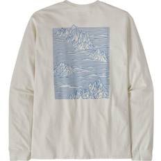 Natural - Unisex Tops Patagonia Strataspire Long-Sleeve Responsibili-Tee Birch White