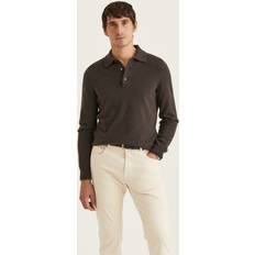 Cashmere - Herre Polotrøjer Morris Cashmere Polo Neck - Brown