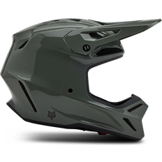 Fox V3 Rs Carbon Solid Crosshjälm Dark Stone