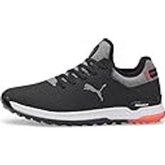 Dame Golfsko Puma Proadapt Alphacat Women's Golf Shoes - Black/Silver/Hot Coral