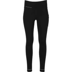 Elastan/Lycra/Spandex Stützstrumpfhosen Endurance Thadea Winter Pocket Tights schwarz