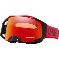 Motorradausrüstung Oakley Airbrake MX Brille Moto Red B1B Prizm MX Torch Glas