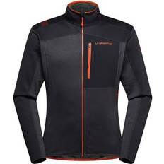 Tencel Ytterkläder La Sportiva Jkt Fleecetröjor Herr - Carbon/Cherry