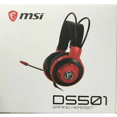 MSI DS501HEADSET Gaming Headset With Microphone - Black 0.60 Lbs. 270g