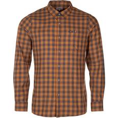 Lundhags Men Shirts Lundhags Ekren Long Sleeve Shirt - Dark Gold