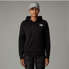 The North Face Women's Reaxion Fleece Full Zip Hoodie Fleecejakke sort